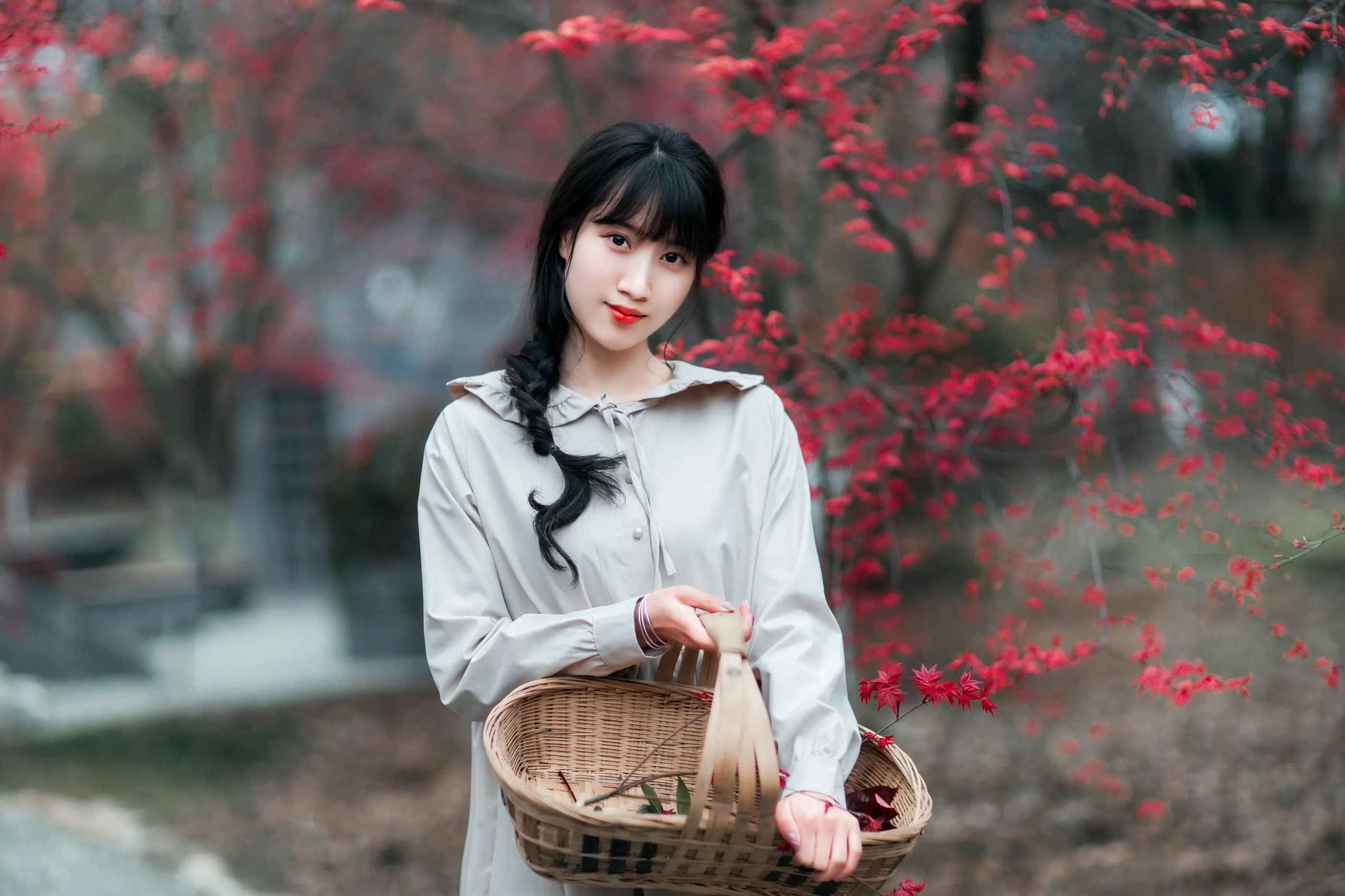[YITUYU艺图语]2021.12.23 枫林春晓 初茶 [39P]插图3